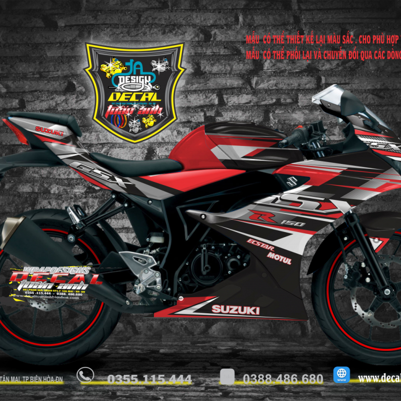 Tem xe GSX 150 Racing