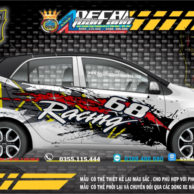 Tem Xe Kia Moning  - 11  racing  sport