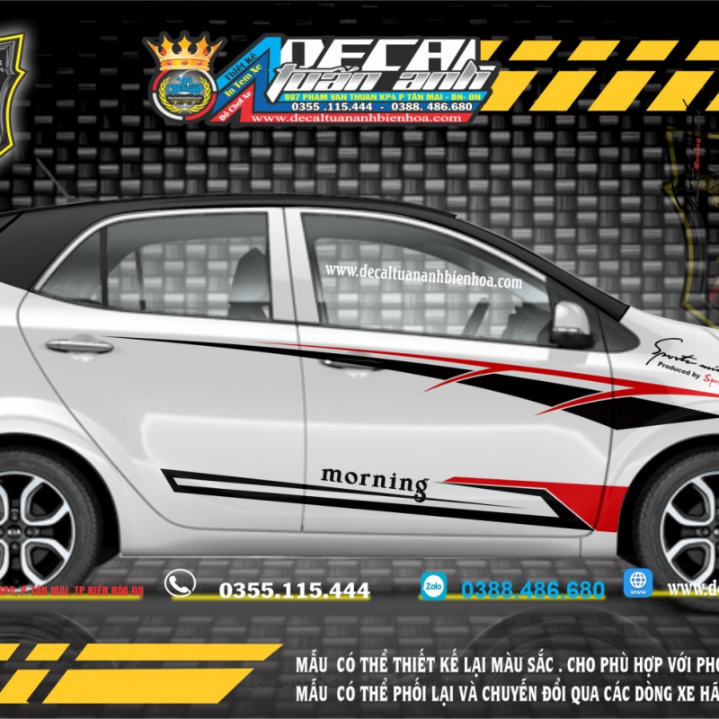 Tem Xe Kia Moning  - 16
