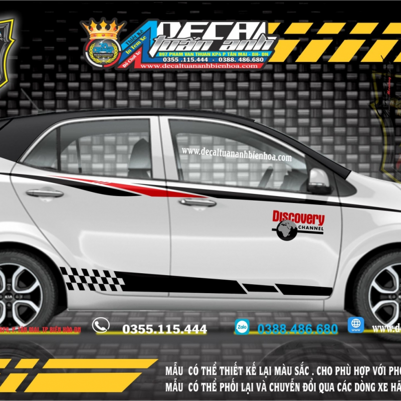 Tem Xe Kia Moning  - 08