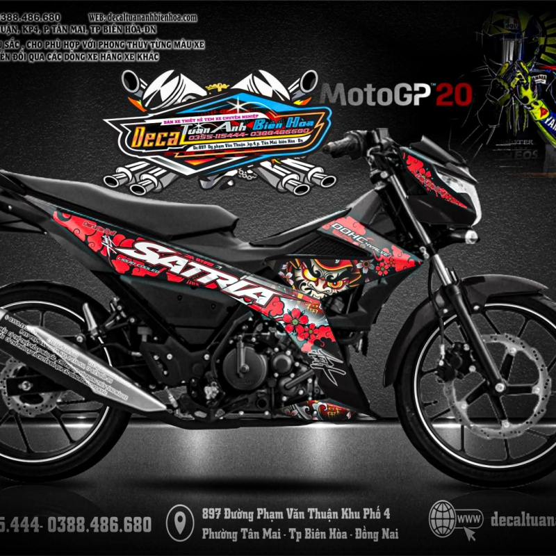 TEM SATRIA  150  daruma