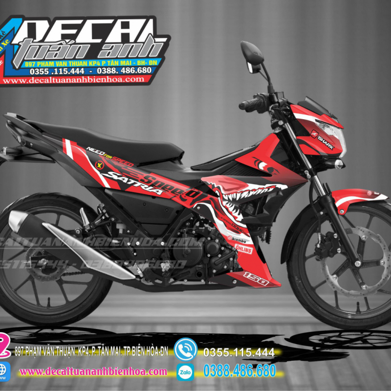 TEM SATRIA 15O SHARK