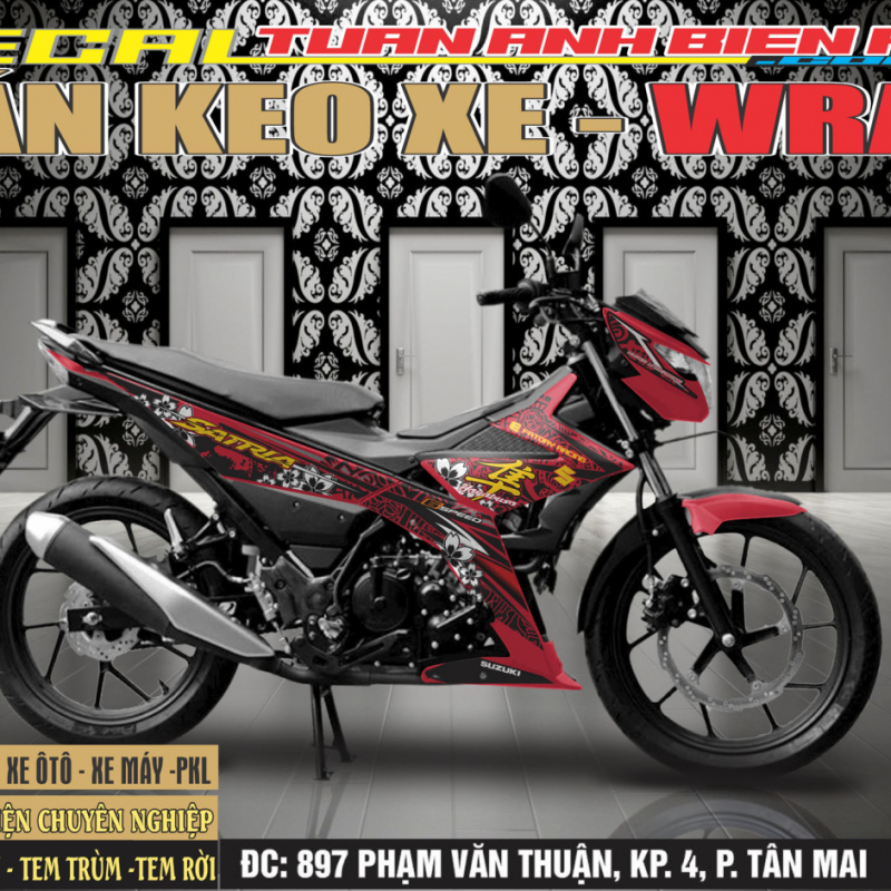 TEM SATRIA  150 HAYABUSHA