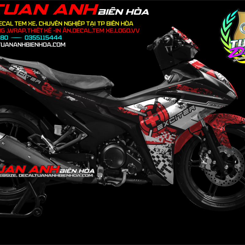 Yamaha Exciter 155 2020   SS TRẮNG ĐỎ ĐEN