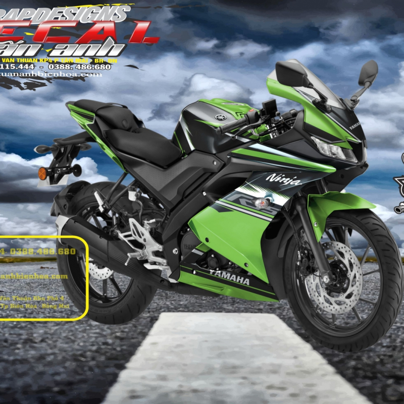 Tem trum R 150  CHE TEM NINJA1000