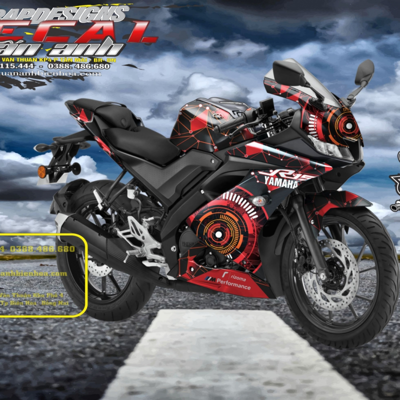 Tem trum R 150  KIM CUONG DO DEN
