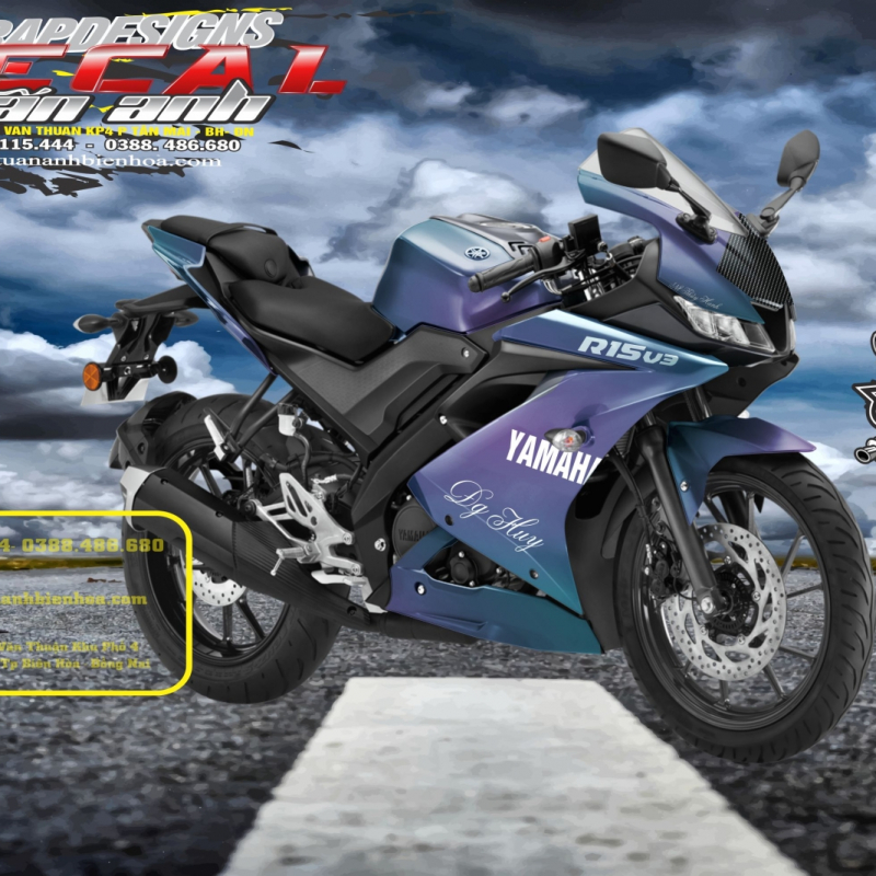 Tem trum R15 ver 3  WRAP DOI MAU