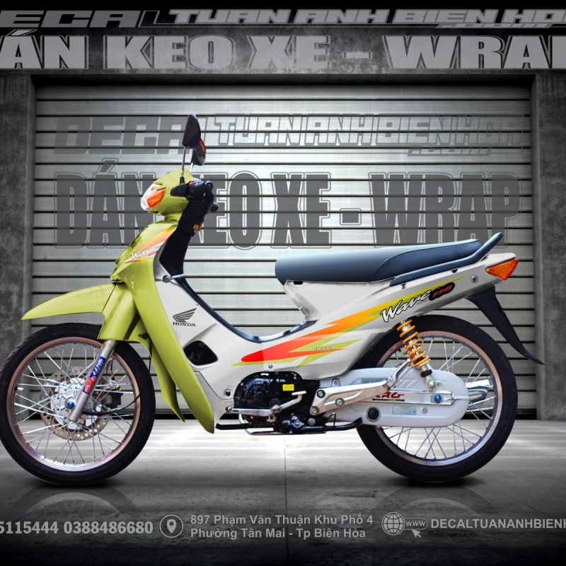tem wave 110  xe xanh bac.