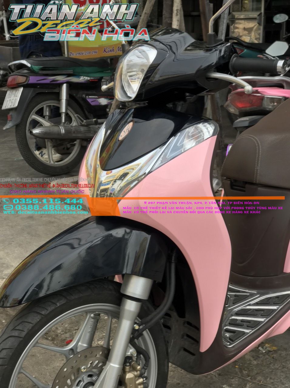 Ế ẩm Honda SH mode màu hồng bán dưới giá đề xuất